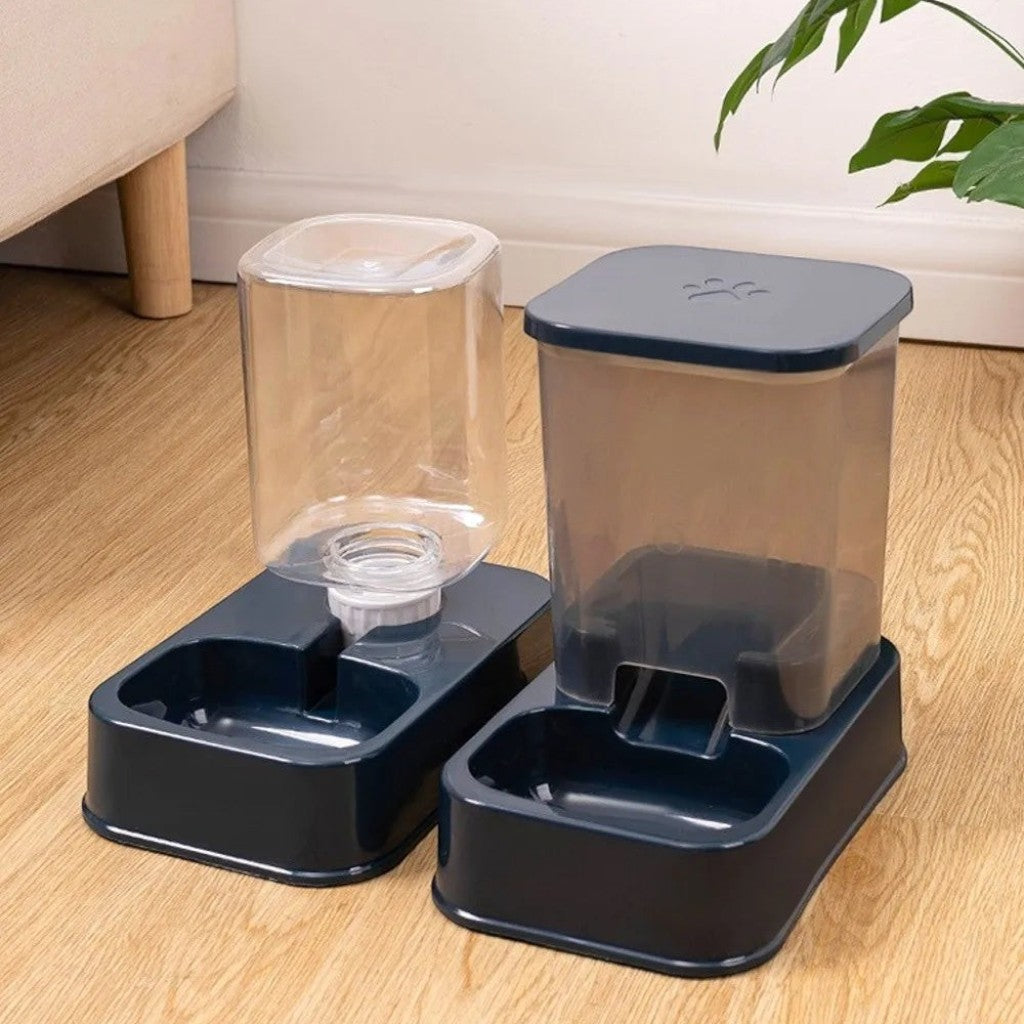 Distributeur de Croquette et Eau pour Chat