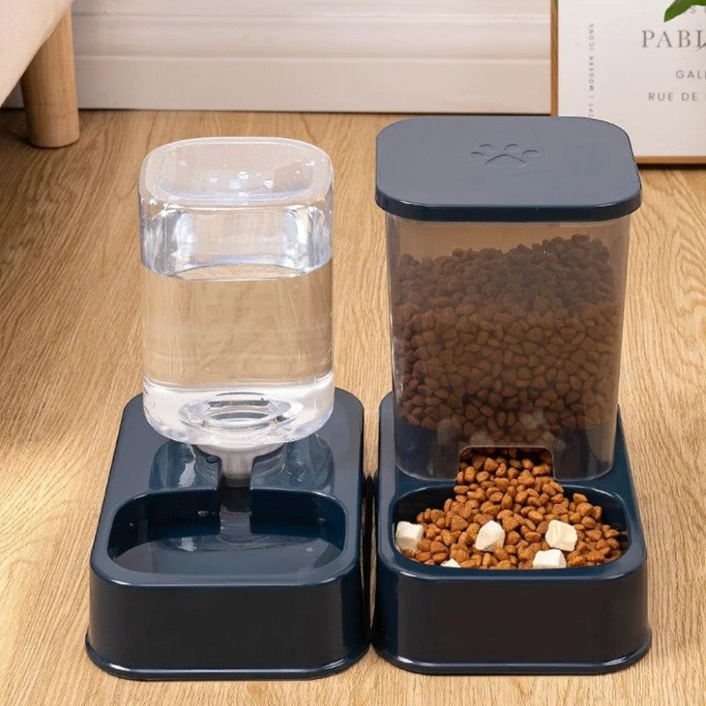 Distributeur de Croquette et Eau pour Chat
