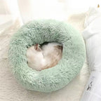 Coussin Chat Fausse Fourrure