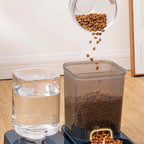 Distributeur de Croquette et Eau pour Chat