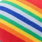 Petite balle arc-en-ciel Esprit Chat en mousse EVA douce et durable pour le jeu interactif des chats