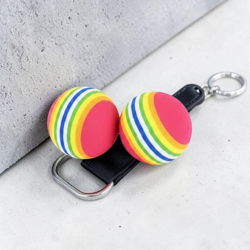 Petites balles Esprit Chat multicolores en mousse EVA douce pour le jeu interactif et l'exercice des chats