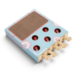 Boîte de jeu pour chat Esprit Chat en bois de pin avec griffoir et jouets interactifs