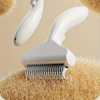 Brosse Esprit Chat en acier inoxydable pour démêler les poils longs des chats et chiens