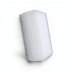 Brosse de massage Esprit Chat en plastique blanc pour le toilettage et le soin du pelage des chats