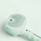 Brosse vapeur Esprit Chat en plastique vert menthe pour le toilettage et le massage doux des poils de chat