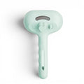 Brosse vapeur Esprit Chat en plastique vert menthe pour le toilettage et le massage des poils de chat