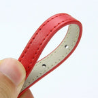 Collier pour chat Esprit Chat en cuir PU rouge avec surpiqûres, ajustable et doux pour animal de compagnie