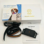 Collier GPS étanche pour chat et chien de marque Esprit Chat, noir, avec suivi en temps réel et moniteur de santé.