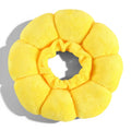 Collier de protection Esprit Chat en forme de tournesol jaune doux pour chat après chirurgie
