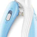 Coupe-ongles Esprit Chat bleu avec éclairage LED intégré et lames en acier inoxydable pour animaux de compagnie