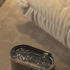 Fontaine à eau design en plastique noir pour chat, capacité 3L, par Esprit Chat