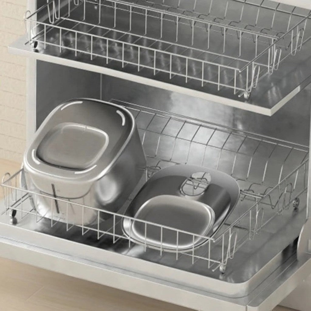 Fontaine à eau automatique en acier inoxydable pour chats et chiens, sans fil, 4L, lavable au lave-vaisselle, par Esprit Chat