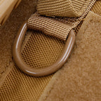 Harnais pour chat Esprit Chat en nylon marron avec boucle D et fermeture velcro, réglable