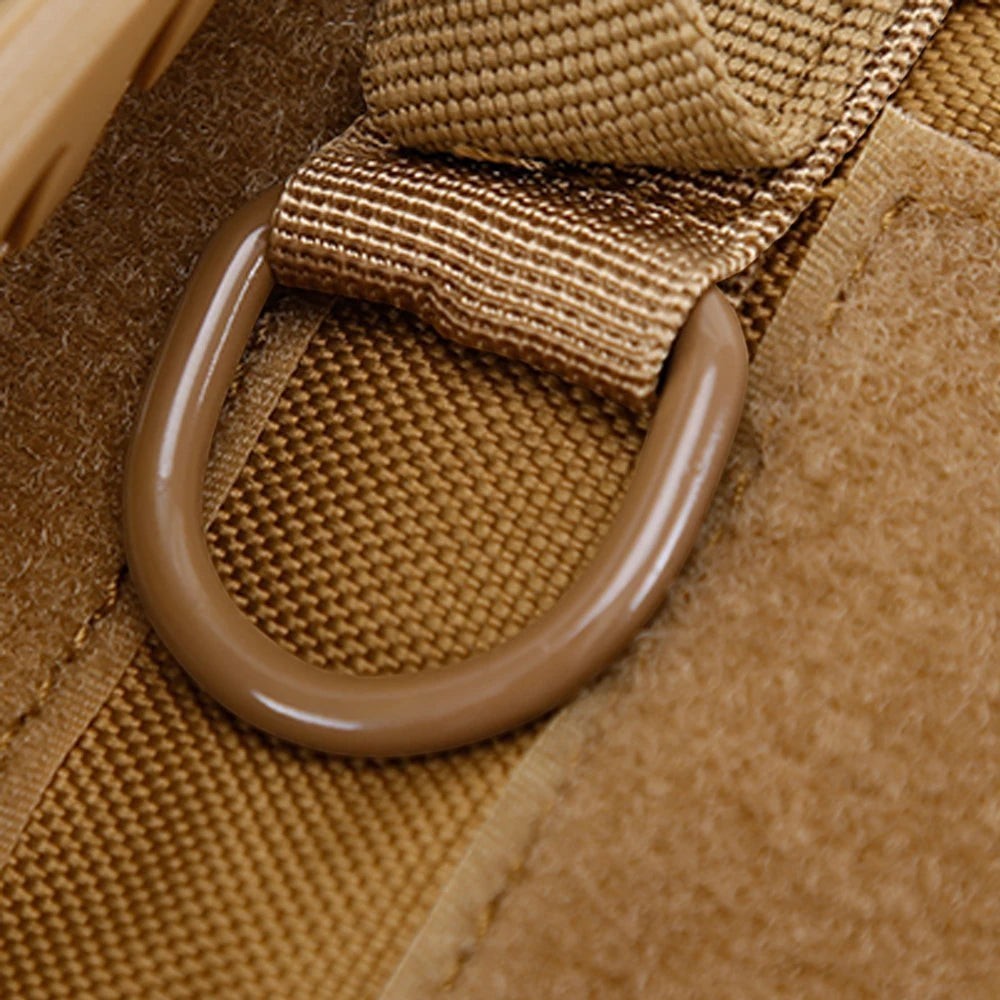 Harnais pour chat Esprit Chat en nylon marron avec boucle D et fermeture velcro, réglable