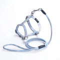 Harnais et laisse Esprit Chat bleu clair pour chat, ensemble réglable avec attaches sécurisées