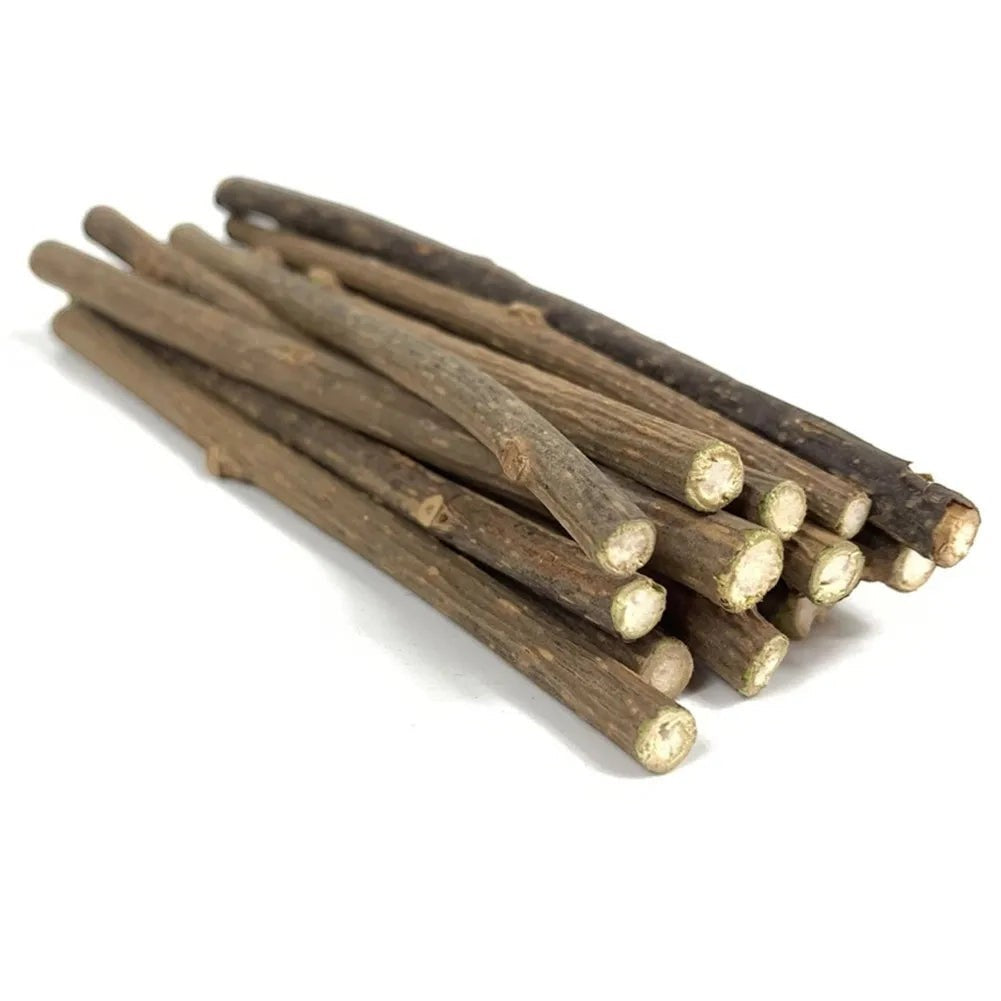Esprit Chat lot de bâtons de matatabi naturels en bois pour jouets à mâcher et soins dentaires pour chats.