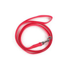 Laisse courte rouge pour chat Esprit Chat en nylon robuste avec mousqueton métallique pratique