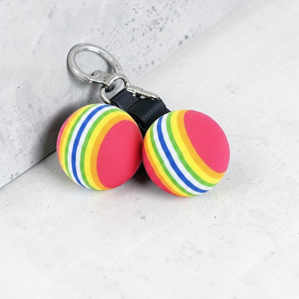 Petites balles Esprit Chat multicolores en mousse EVA douce pour le jeu interactif et l'exercice des chats