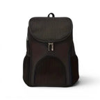 Sac de transport Esprit Chat noir en nylon respirant avec fenêtres en maille et ouverture supérieure pour animaux
