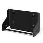 Support mural en métal noir pour hamac Esprit Chat, robuste et pliable pour fixation sécurisée au mur