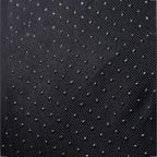 Gros plan sur le tissu noir antidérapant avec picots en silicone de la mini tente pour chat Esprit Chat
