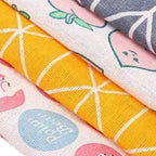 Tissu de rechange Esprit Chat pour lit surélevé en toile respirante avec motifs colorés et ludiques