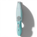 Tondeuse électrique Esprit Chat 2-en-1 bleu clair avec aspirateur intégré pour le toilettage des poils de chat