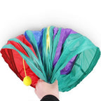 Tunnel de jeu pliable Esprit Chat aux couleurs arc-en-ciel en polyester pour divertir les chats